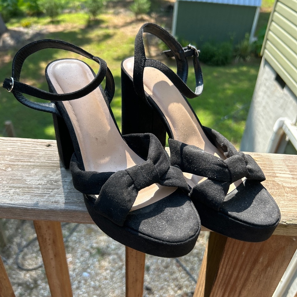 Black heels